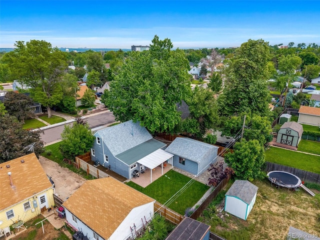 2535 S Julian St, Denver, CO 80219 - aerial perspective of suburban area