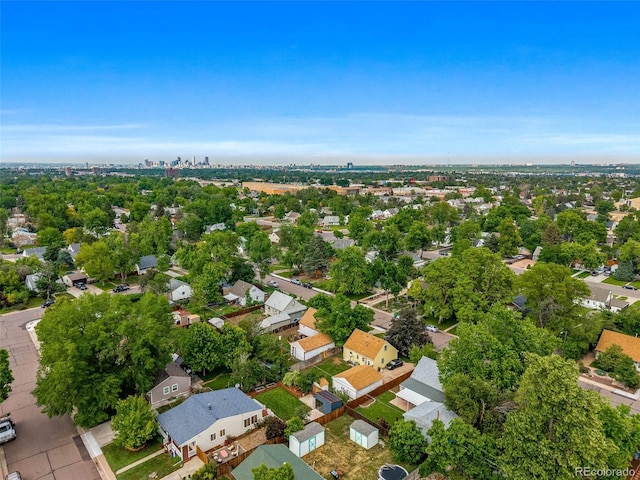 2535 S Julian St, Denver, CO 80219 - aerial view of property and surrounding area