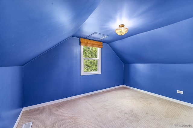 2535 S Julian St, Denver, CO 80219 - bonus room featuring carpet flooring, lofted ceiling, and baseboards