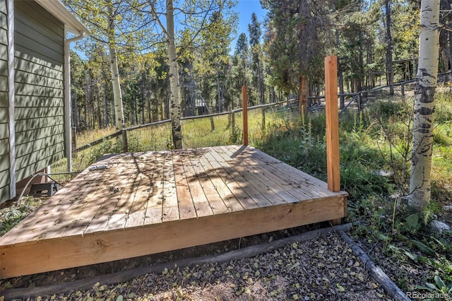 32252 Steven Way, Conifer, CO 80433 - view of wooden terrace