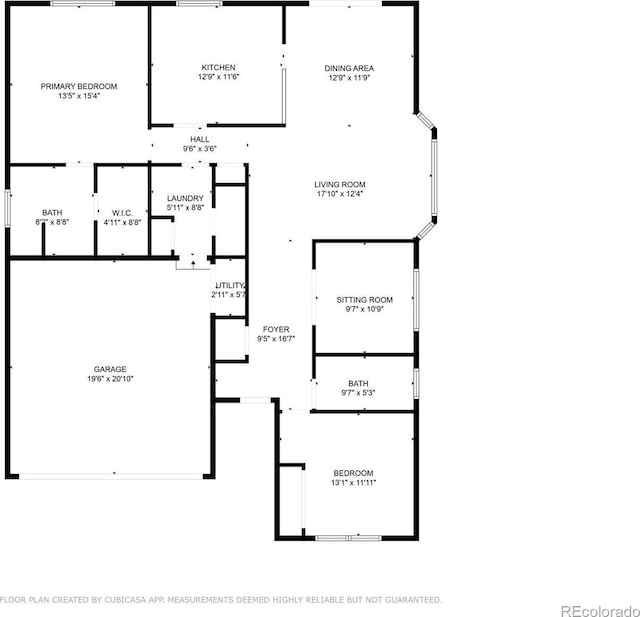 9747 W Peakview Dr, Littleton, CO 80123 - view of room layout