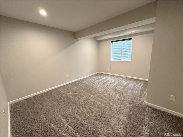 9482 Kendrick Way, Arvada, CO 80007 - unfurnished room with carpet flooring and recessed lighting