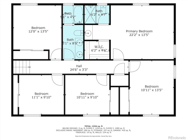 6624 S Sycamore St, Littleton, CO 80120 - room layout