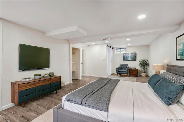 1843 S Pierson Ct, Lakewood, CO 80232 - bedroom featuring wood finished floors and recessed lighting