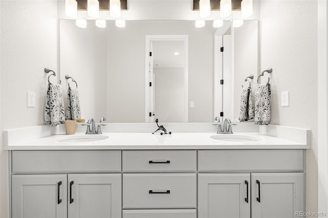 174 Rockingham Cir, Castle Pines, CO 80108 - bathroom with double vanity