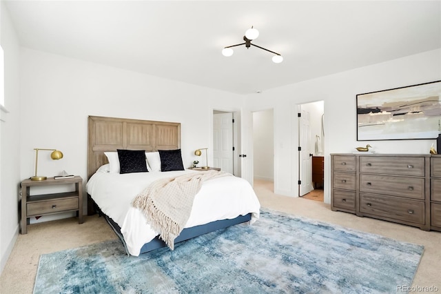 6325 W Portland Pl, Littleton, CO 80128 - bedroom with light carpet and baseboards