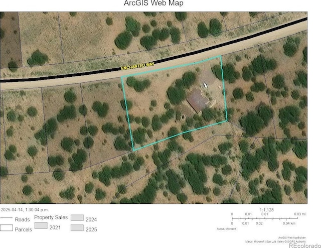 3713 Enchanted Way, Crestone, CO 81131 - map location