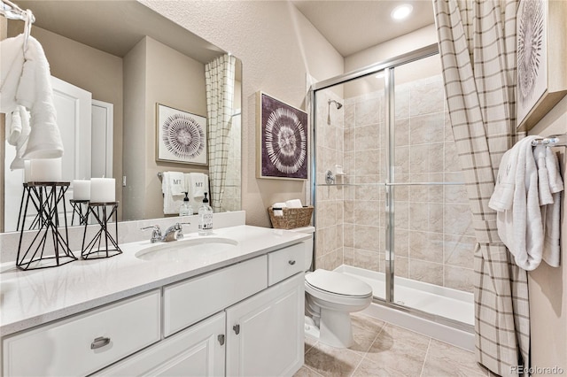 3333 N Catawba Way, Aurora, CO 80019 - full bath with a stall shower and vanity