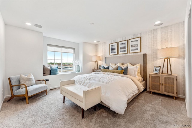 3333 N Catawba Way, Aurora, CO 80019 - carpeted bedroom with baseboards and recessed lighting