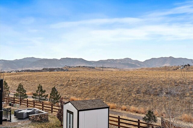 8695 Torrey St, Arvada, CO 80007 - mountain view with rural landscape