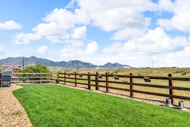 19409 W 88th Dr, Arvada, CO 80007 - view of yard featuring a mountain view and a view of countryside