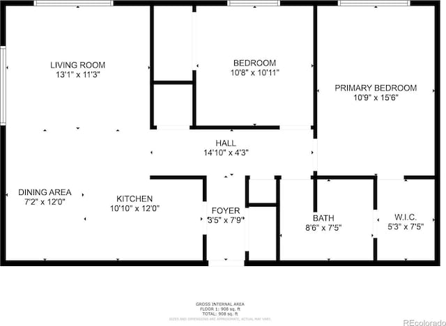117 6th St, Frederick, CO 80530 - home floor plan