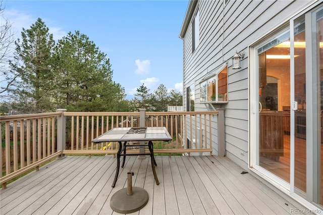 view of deck