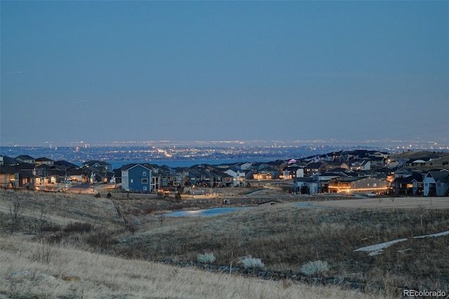 property's view of city featuring a residential view