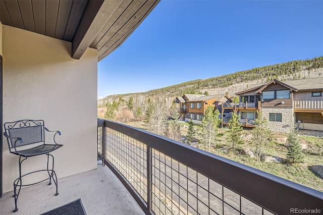22787 US Highway 6 Unit 313, Dillon, CO 80435 - balcony with a mountain view and a residential view