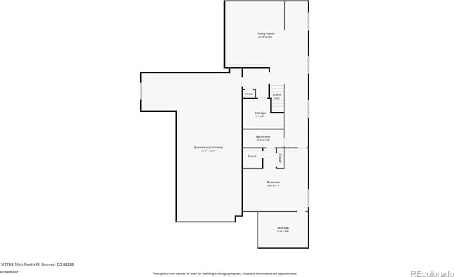 10179 E 59th N Pl, Denver, CO 80238 - property floor plan