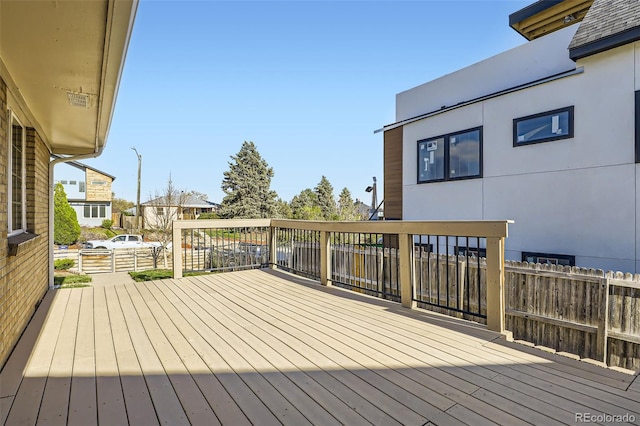 951 Tennyson St, Denver, CO 80204 - view of wooden deck