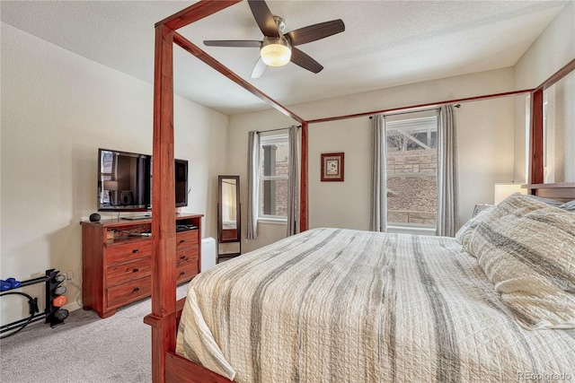 692 Sage Forest Ln, Monument, CO 80132 - bedroom with carpet floors, a ceiling fan, and baseboards