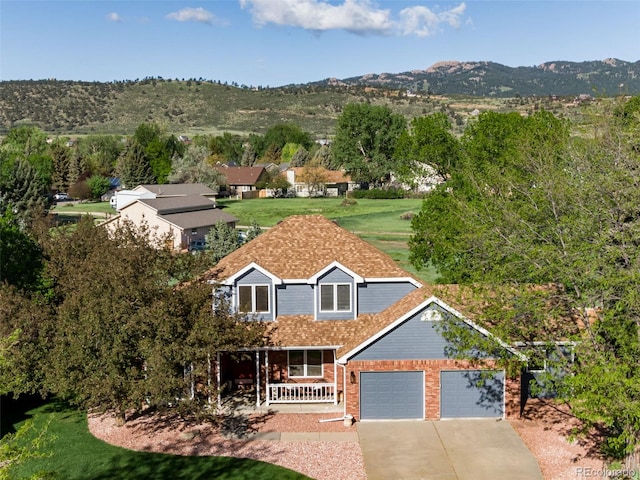 2613 Fox Run Ct, Fort Collins, CO 80526 - view from above of property featuring mountains