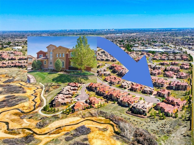 9588 Firenze Way, Highlands Ranch, CO 80126 - aerial view of residential area