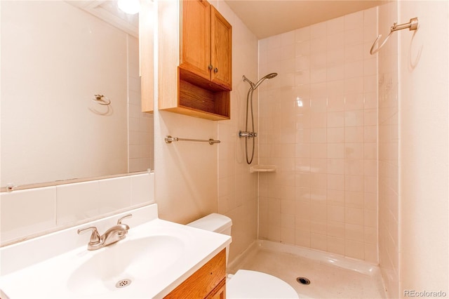 9150 Lilly Ct, Thornton, CO 80229 - bathroom with a tile shower and vanity