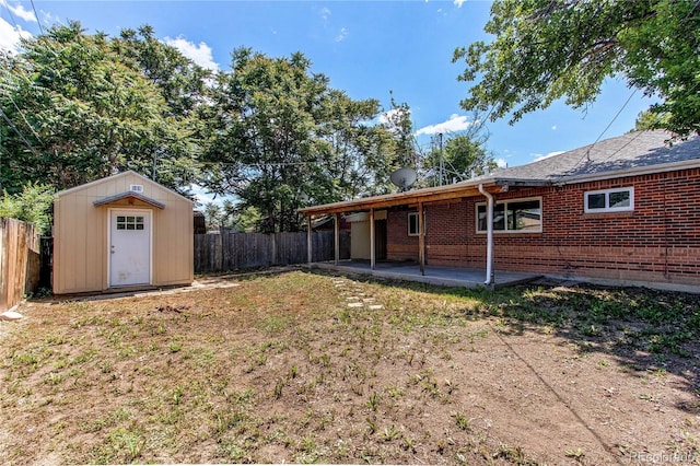 9150 Lilly Ct, Thornton, CO 80229 - fenced backyard with a shed and a patio