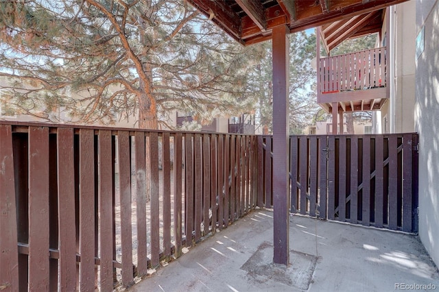 view of patio / terrace