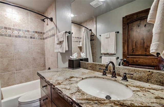 107 Ski Watch Rd Unit 32, Breckenridge, CO 80424 - full bathroom with vanity and shower / bath combo with shower curtain