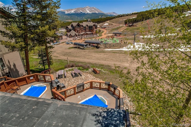 107 Ski Watch Rd Unit 32, Breckenridge, CO 80424 - view of swimming pool featuring a mountain view