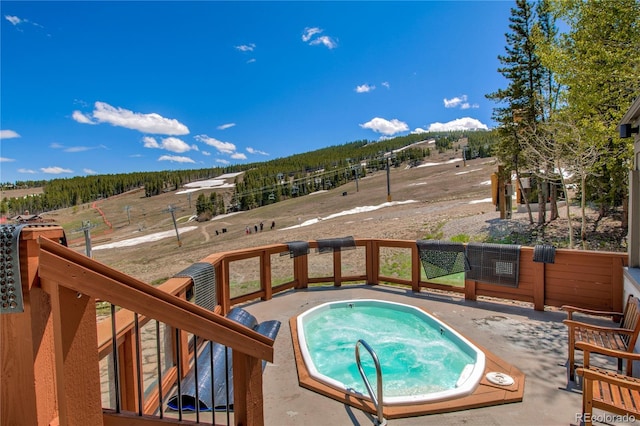 107 Ski Watch Rd Unit 32, Breckenridge, CO 80424 - view of pool featuring a view of countryside