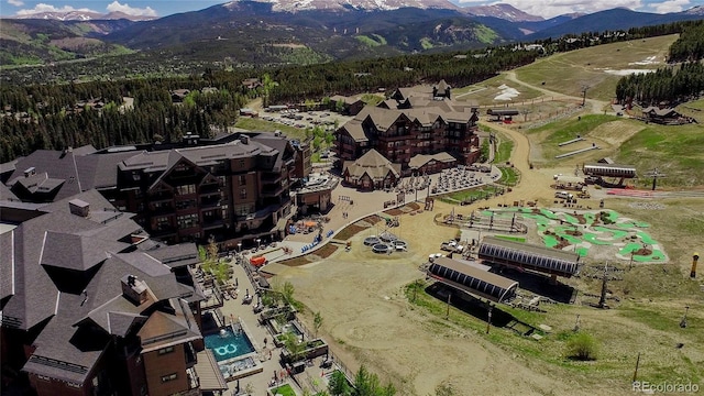 107 Ski Watch Rd Unit 32, Breckenridge, CO 80424 - aerial overview of property's location with mountains