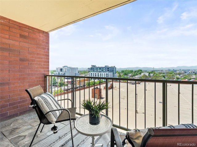 1301 Speer Blvd Unit 702, Denver, CO 80204 - balcony with a mountain view
