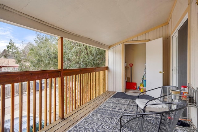 995 Holli Springs Ln, Colorado Springs, CO 80907 - view of wooden deck