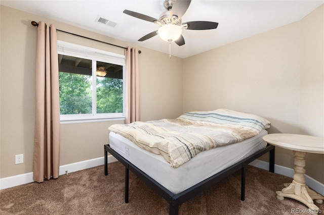 2480 W Jamison Way, Littleton, CO 80120 - carpeted bedroom featuring baseboards and a ceiling fan