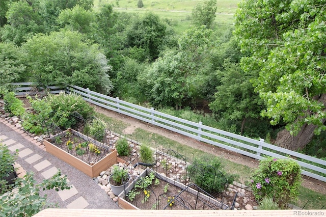 2480 W Jamison Way, Littleton, CO 80120 - view of yard featuring a vegetable garden