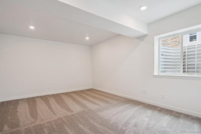 9197 Ironwood St, Highlands Ranch, CO 80129 - carpeted empty room featuring recessed lighting