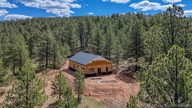 1341 County Road 327, Westcliffe, CO 81252 - view from above of property featuring a forest
