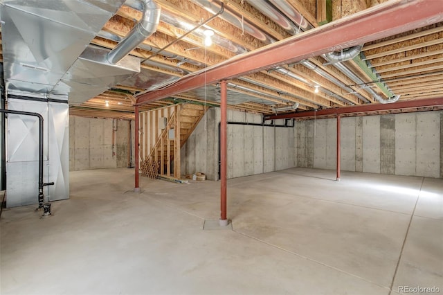 21968 E Princeton Dr, Aurora, CO 80018 - view of unfinished basement