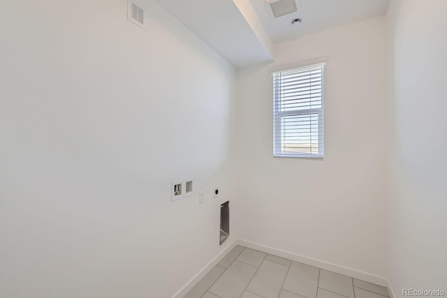 laundry area featuring hookup for a washing machine and electric dryer hookup