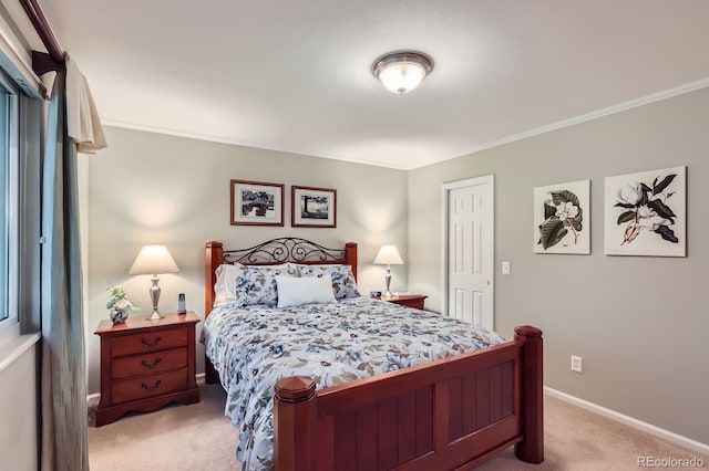 3544 Dyanna Dr, Thornton, CO 80241 - bedroom with light carpet and ornamental molding