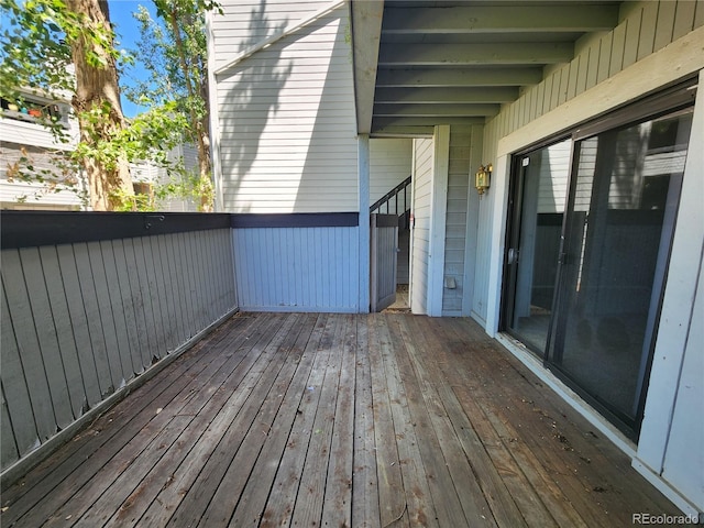 14499 E 1st Dr Unit A05, Aurora, CO 80011 - view of wooden deck