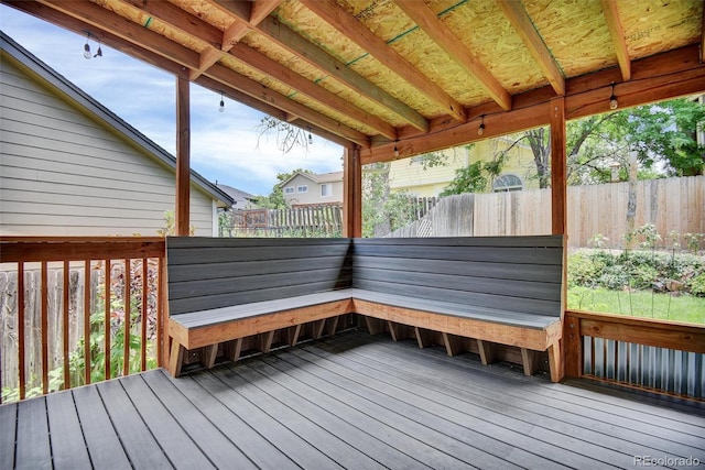 10106 Westside Cir, Littleton, CO 80125 - view of wooden terrace