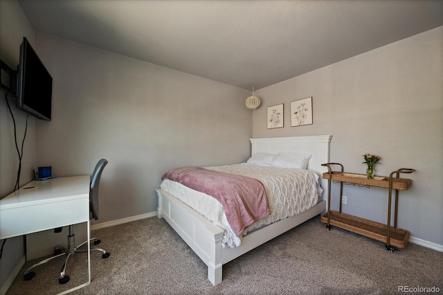 10701 Flagler Dr, Parker, CO 80134 - bedroom with carpet, baseboards, and an office area