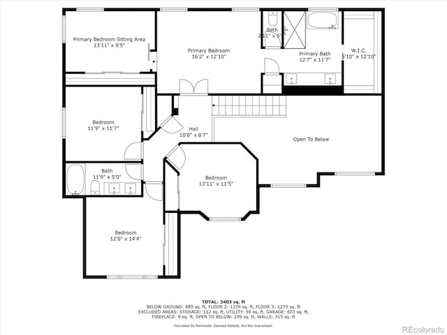 10701 Flagler Dr, Parker, CO 80134 - floor plan / room layout