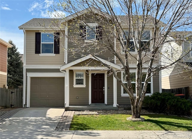 10676 Forester Pl, Longmont, CO 80504 - traditional-style house featuring a garage and driveway