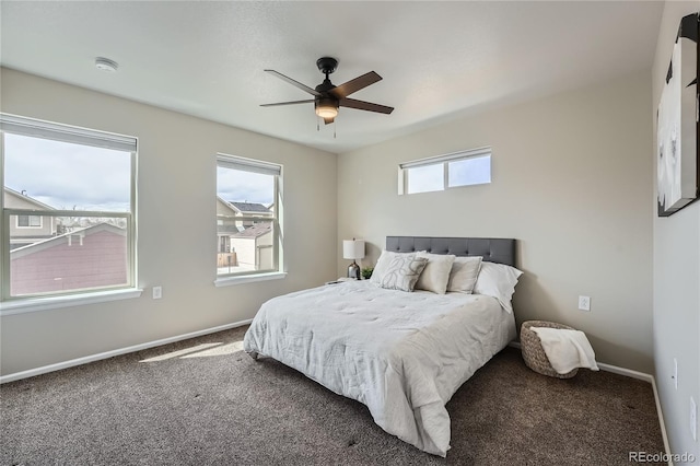 12770 Tamarac St, Thornton, CO 80602 - carpeted bedroom featuring baseboards and a ceiling fan