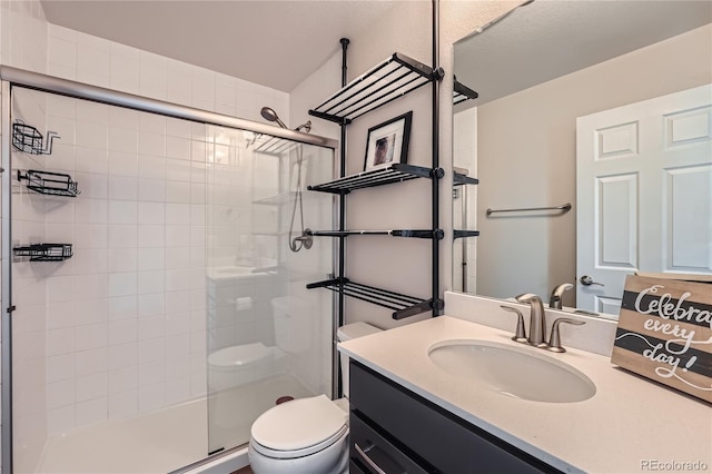 12770 Tamarac St, Thornton, CO 80602 - full bathroom with a shower stall and vanity