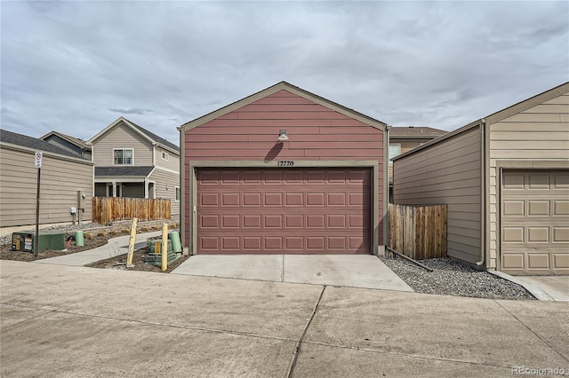 12770 Tamarac St, Thornton, CO 80602 - view of detached garage