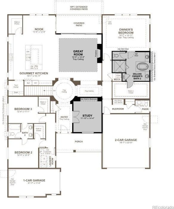 4748 Twelve Oaks Way, Castle Rock, CO 80104 - plan