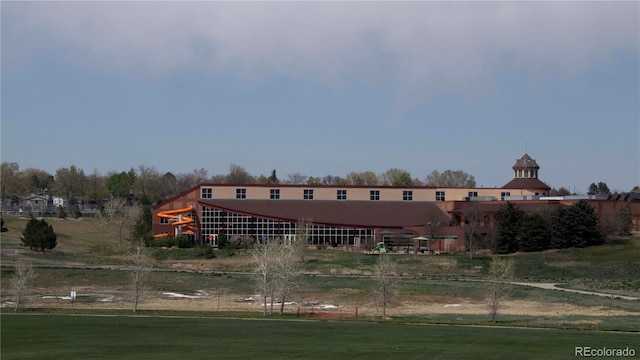 view of back of property